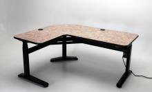Ergo L height adjustable L-shaped desk 