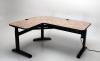 Ergo L height adjustable L-shaped desk 