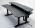 Ergo Duet height adjustable edit desk with rack mount space